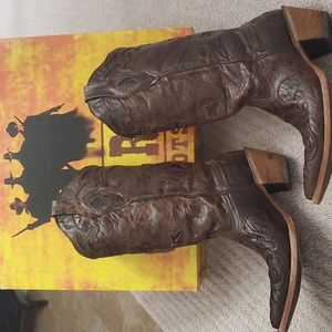NEW Corral Brown Cowgirl Boots - 8M